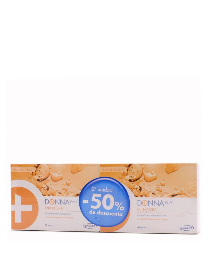 Donna Plus Oilnagra 60 + 60 Perlas 50%Dto 2ªUd Pack Duplo