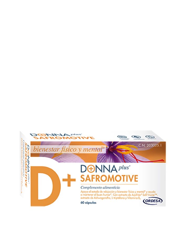 Donna Plus Safromotive 60 Cápsulas Bienestar Físico y Mental