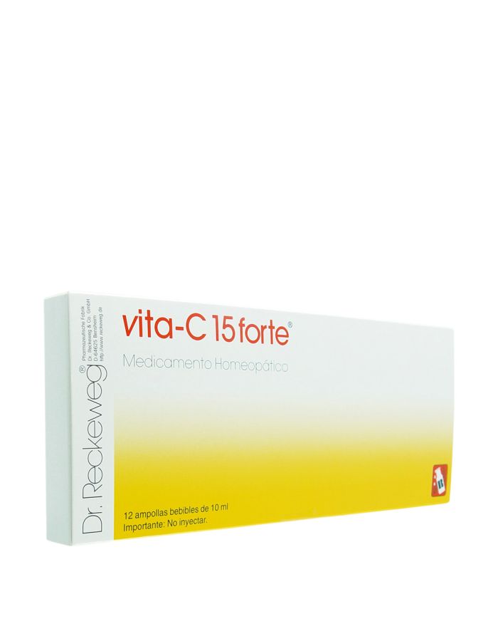 Dr Reckeweg R15 Vita C 15 Forte 12 Ampollas Bebibles