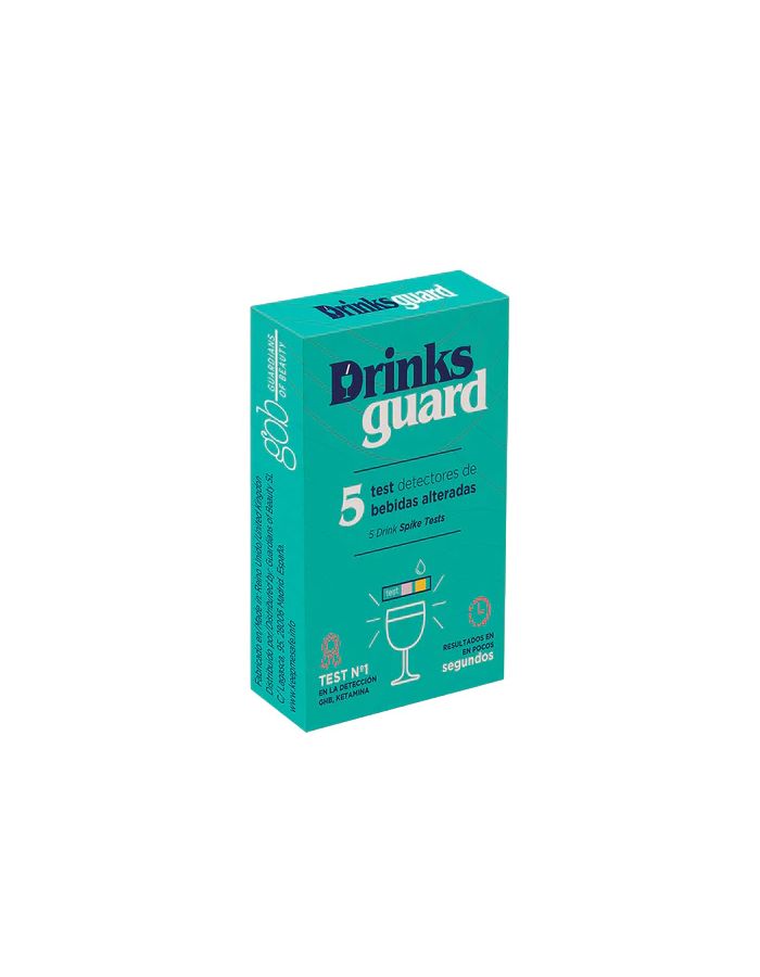 Drinks Guard Test de Drogas en la Bebida 5Uds