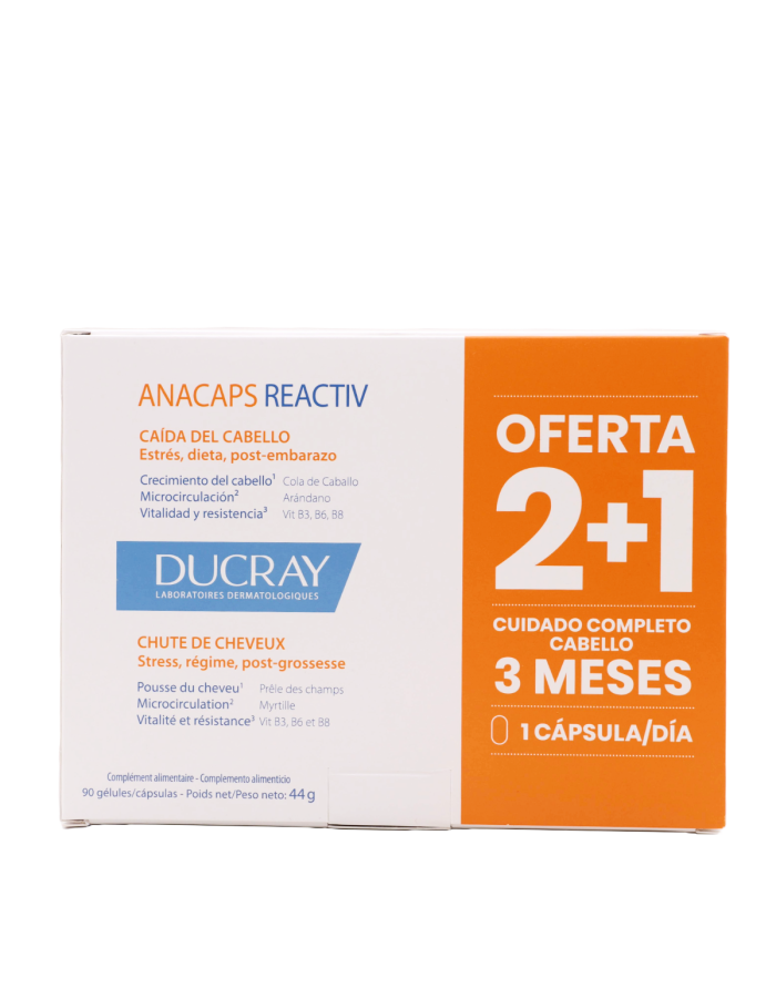 Ducray Anacaps Reactiv 90 Cápsulas Anticaída