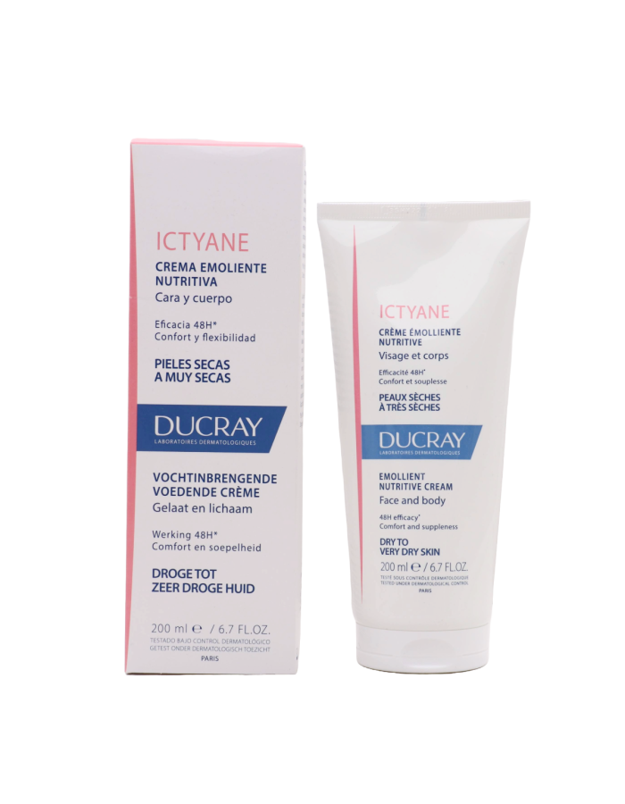 Ducray Ictyane Crema Emoliente Nutritiva 200ml