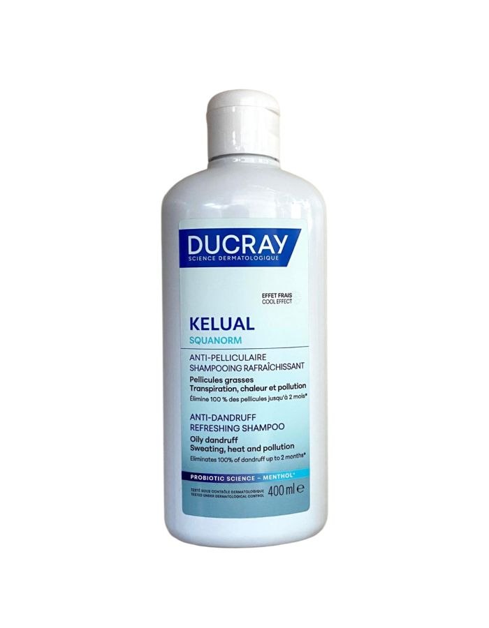 Ducray Kelual Squanorm Anticaspa Champú Refrescante 400ml 