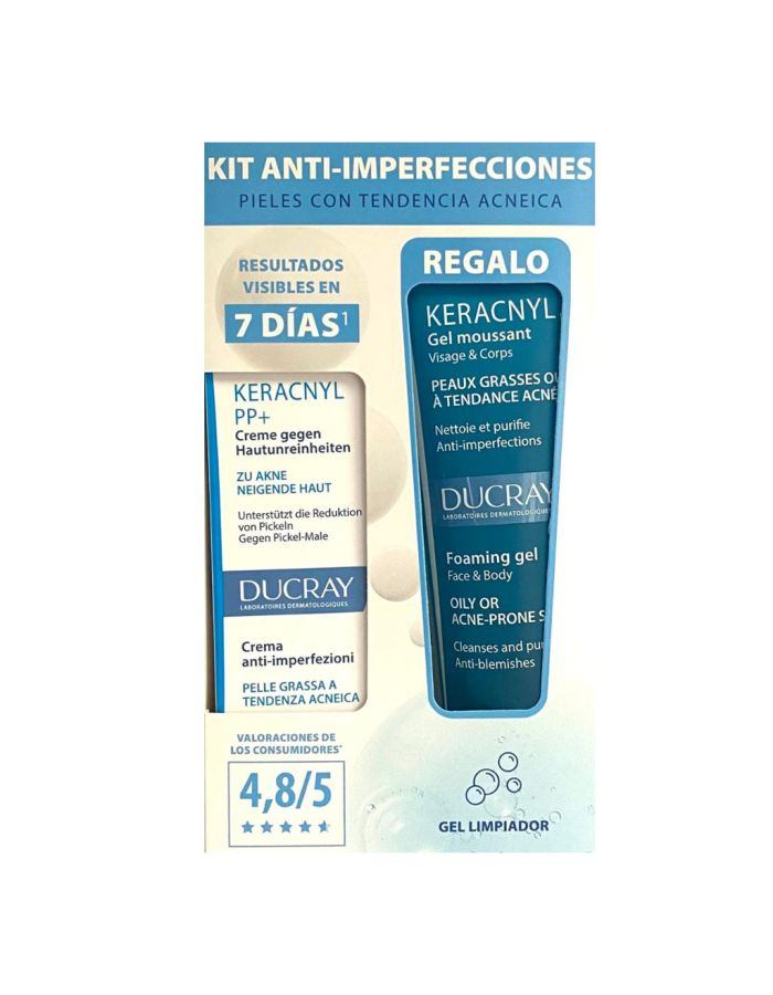 Ducray Kerancyl PP+ Crema Anti Imperfecciones 30ml Kit 