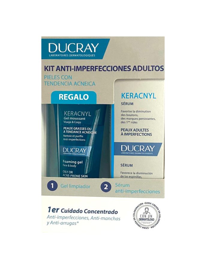 Ducray Keracnyl Serum 30ml Kit