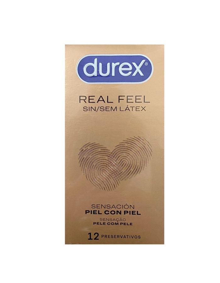 Durex Real Feel Preservativo Sin Latex 12 Preservativos