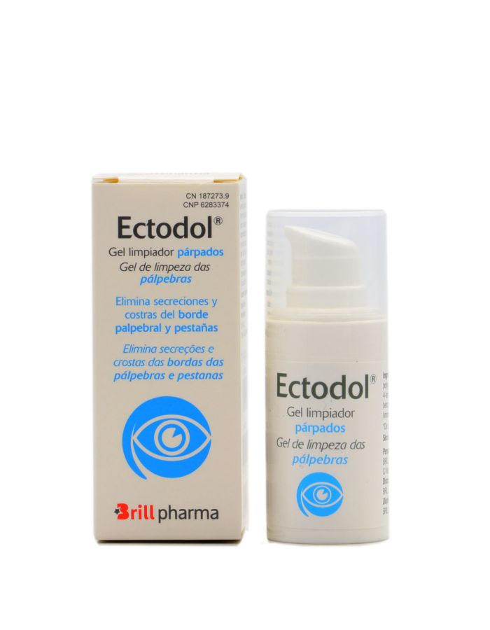 Ectodol Gel Limpiador de Párpados Brill Pharma