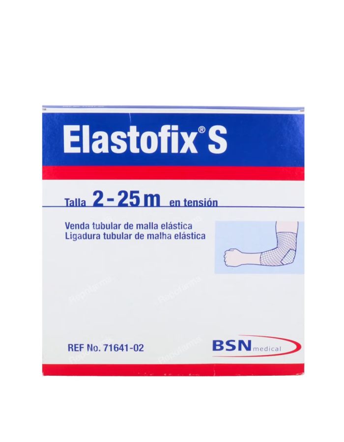Elastofix S Venda Malla Tubular Elástica Talla 2  2,2cm x 25 m                                      