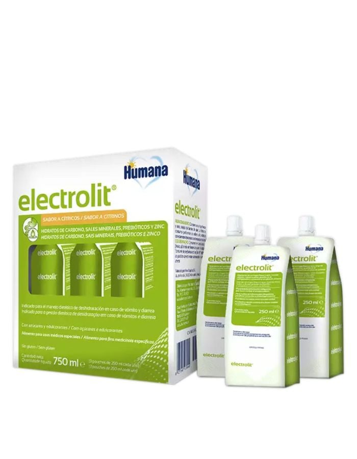 Electrolit Humana Sabor a Cítricos 3 x 250ml Rehidratación Oral
