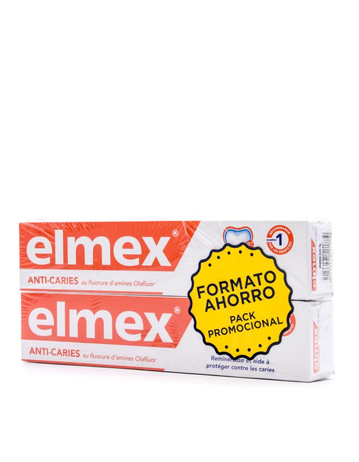 Elmex Pasta Dentífrica 2X75ml Pack Promocional