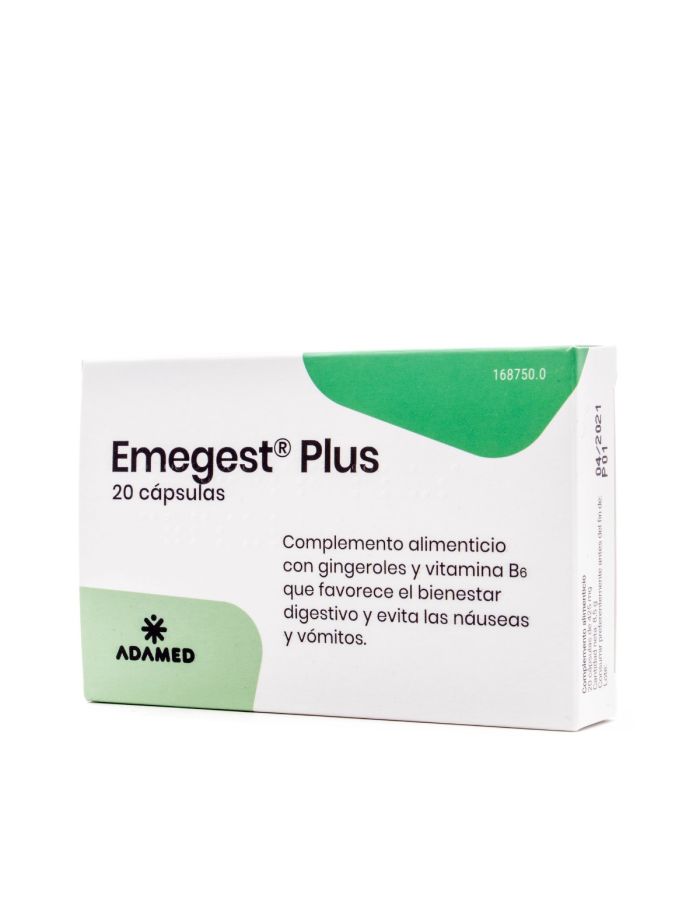 Emegest Plus 20 Cápsulas