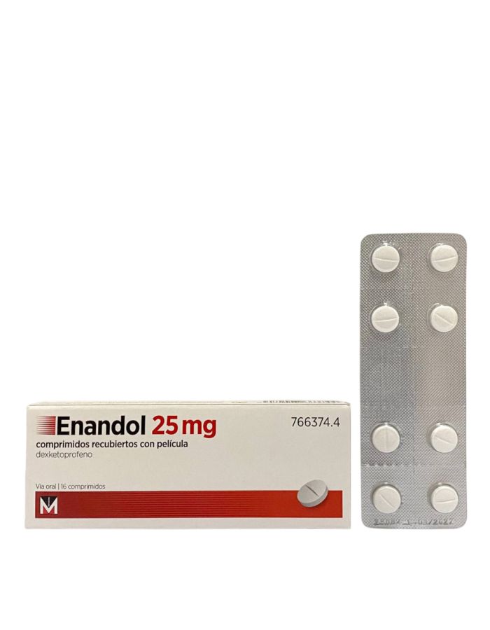 Enandol 25mg 16 Comprimidos