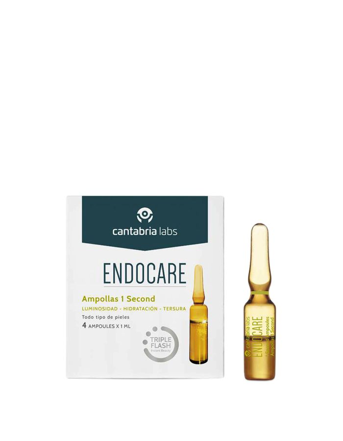 Endocare 1 Second  Ampollas Triple Flash 2 Ampollas+2 Gratis