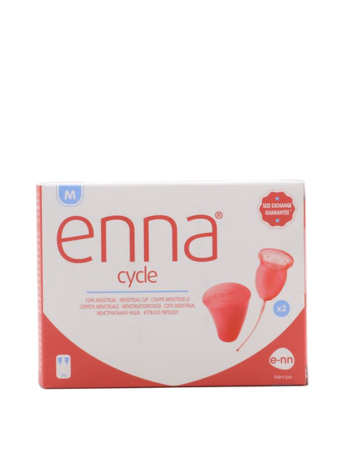 Enna Cycle Copa Mestrual Talla M 2 Copas Duplo