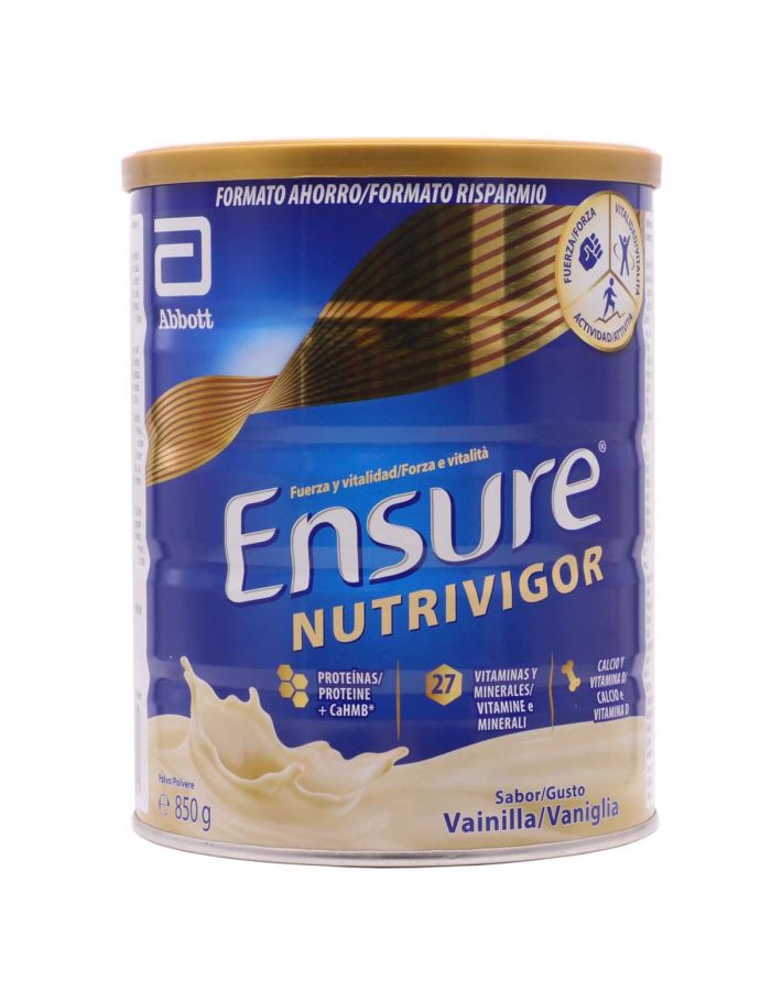 Ensure NutriVigor Vainilla 850g 