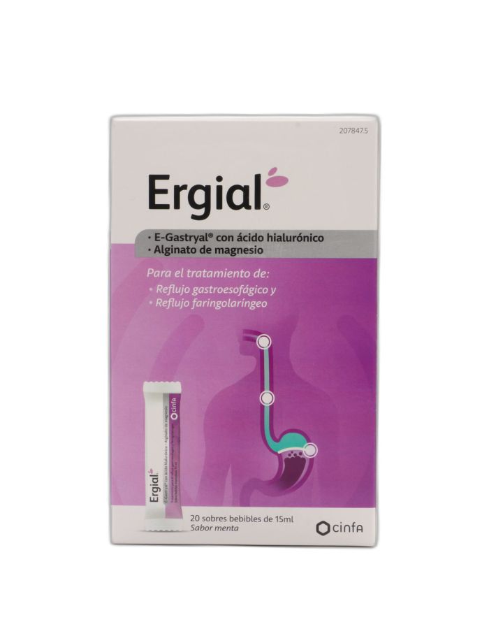 Ergial 20 Sobres Bebibles 15ml