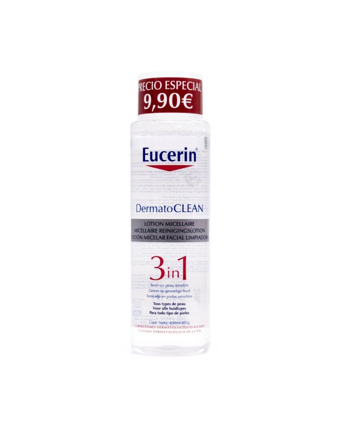Eucerin DermatoCLEAN Solución Micelar 3 en 1 400ml