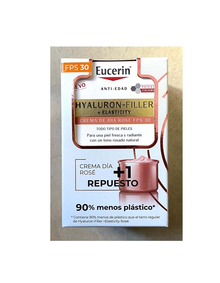 Eucerin Hyaluron Filler Elasticity Rose FPS30 + Recarga Pack