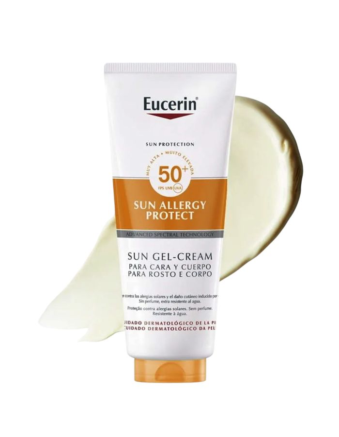 Eucerin Sun Allergy Protect Gel Crema Cara y Cuerpo SPF50+ 200ml