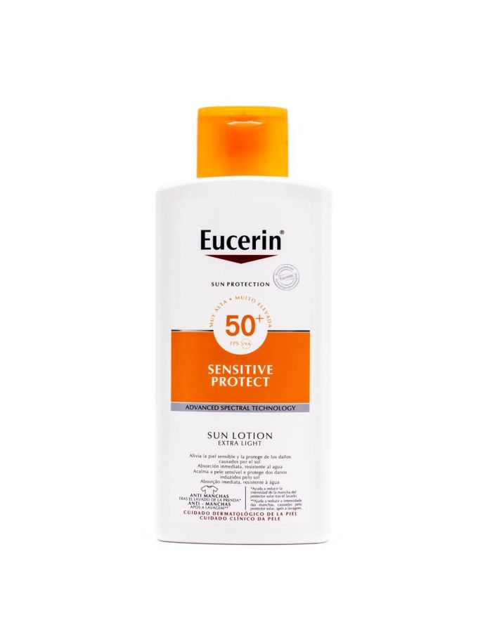 Eucerin Sun Loción Extra Light Sensitive Protect SPF50+ 400ml