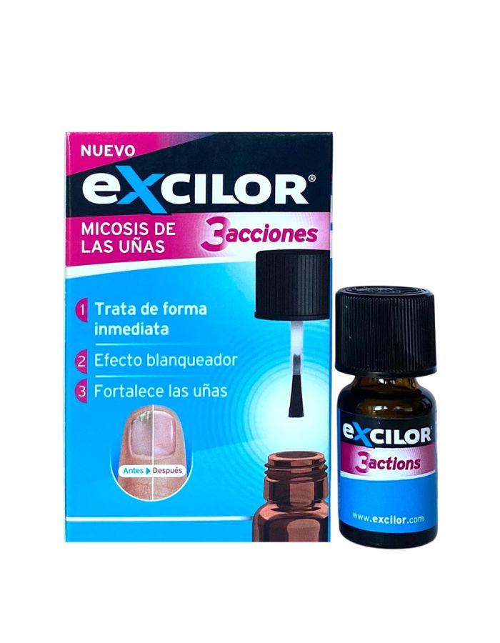 Excilor Micosis de las Uñas 3 Acciones 7ml 