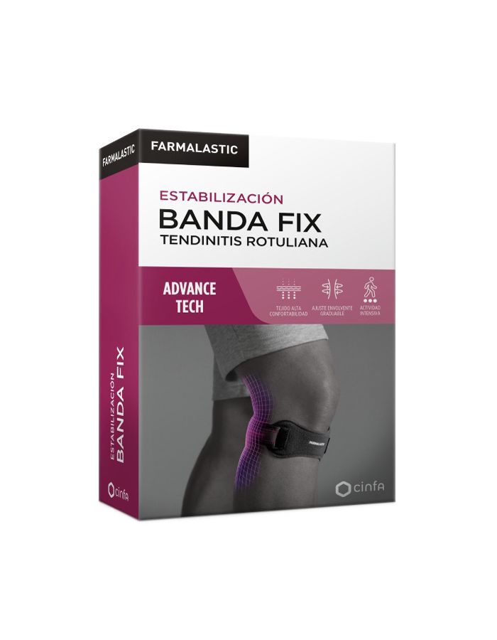Farmalastic Advance Banda Fix Tendinitis Rotuliana Talla Única