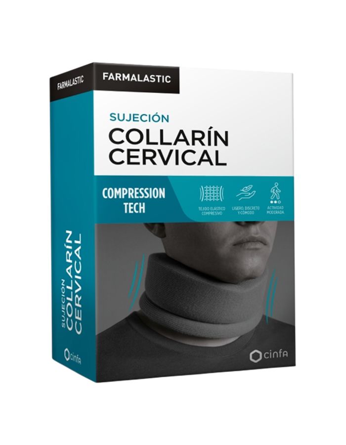 Farmalastic Collarín Cervical Compresión Tech Talla Única