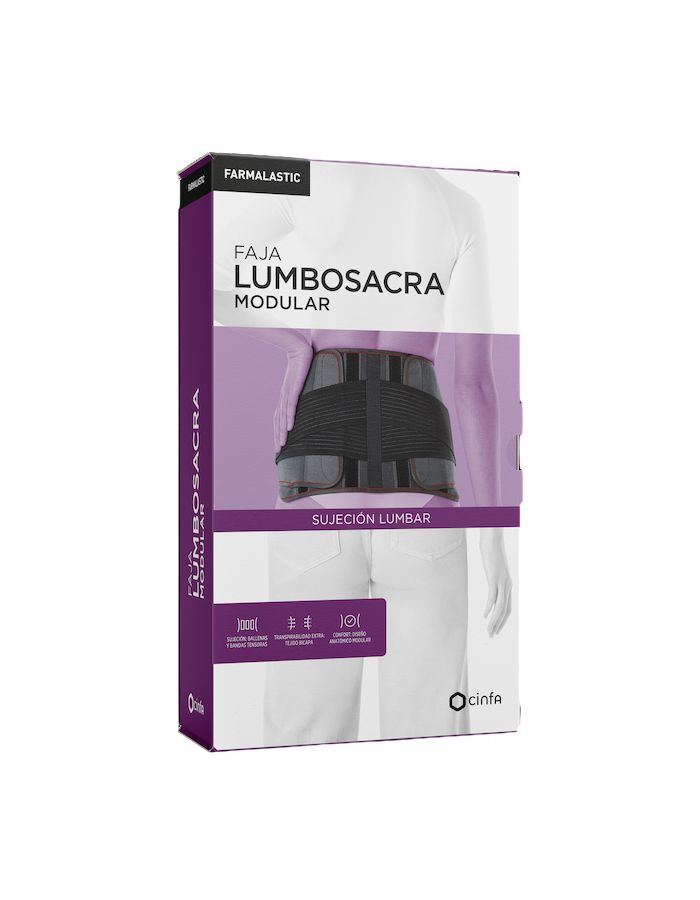 Farmalastic Faja Lumbosacra Modular Talla Única  