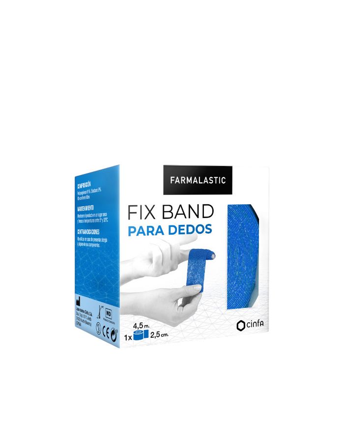 Farmalastic Fix Band para Dedos Azul