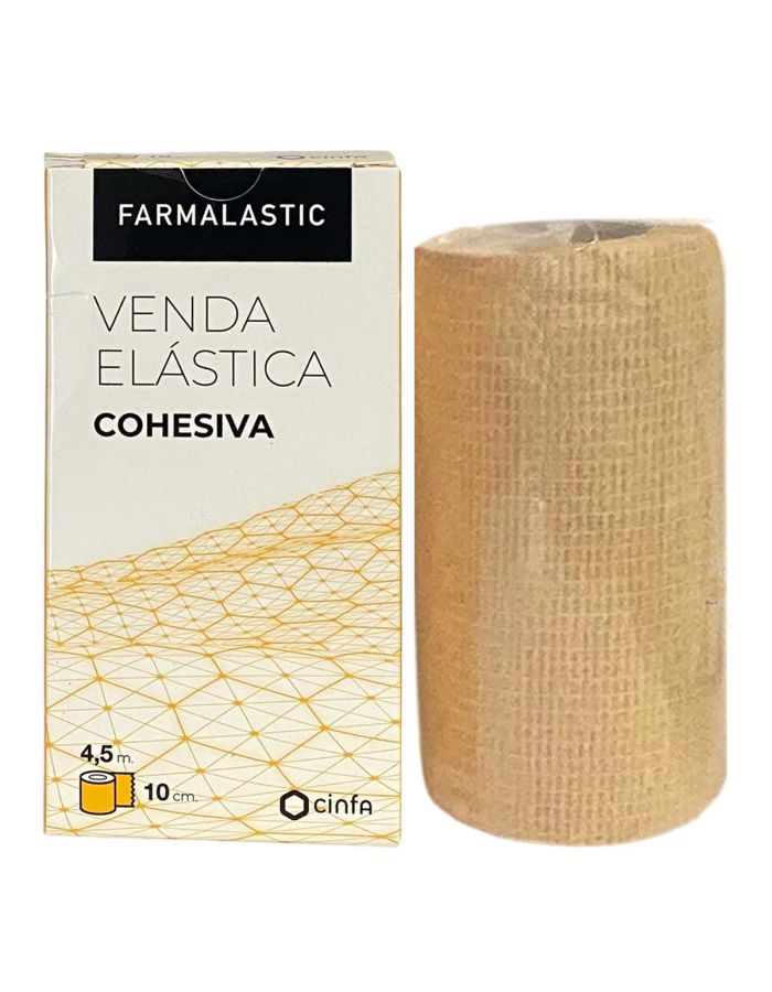 Farmalastiv Venda Elastica Cohesiva Beige 4,5 m x 10 cm 
