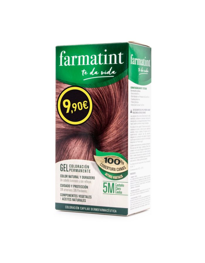 Farmatint Gel 5M Castaño Claro Caoba