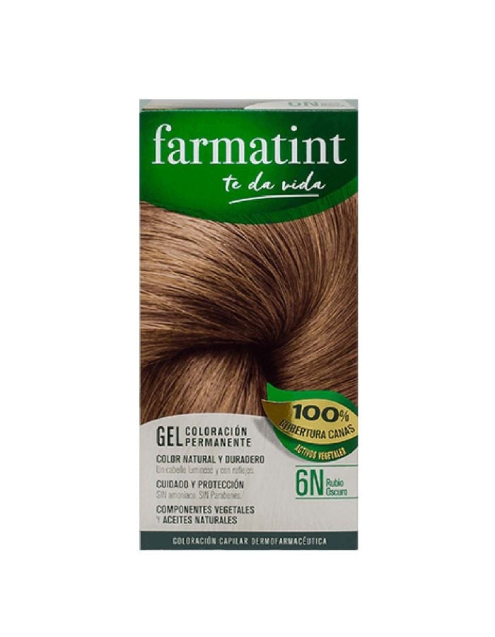 Farmatint Gel 6N Rubio Oscuro