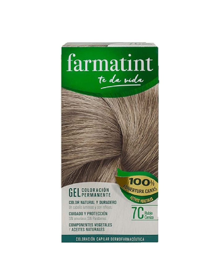 Farmatint Gel 7C Rubio Ceniza
