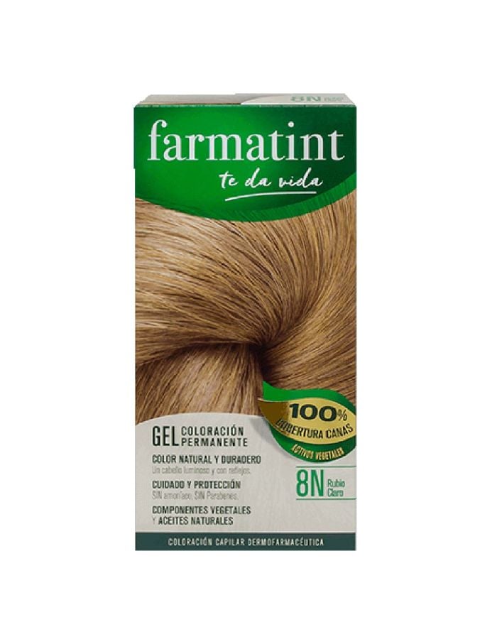 Farmatint Gel 8N Rubio Claro