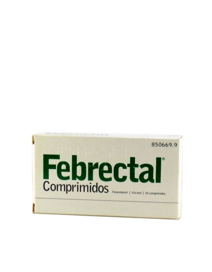 Febrectal 650mg 20 Comprimidos