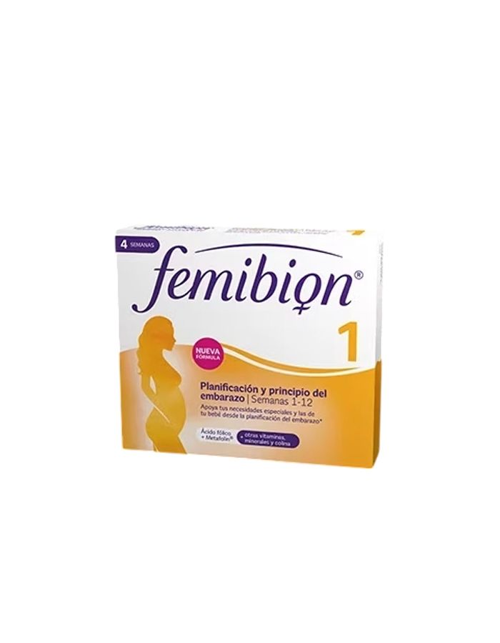 Femibion 1 Planificación y Principio del Embarazo 28 Comprimidos