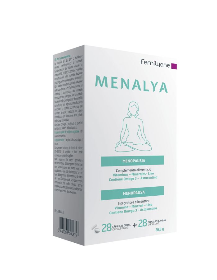 Femilyane Menalya 28 Cápsulas Duras + 28 Cápsulas Blandas