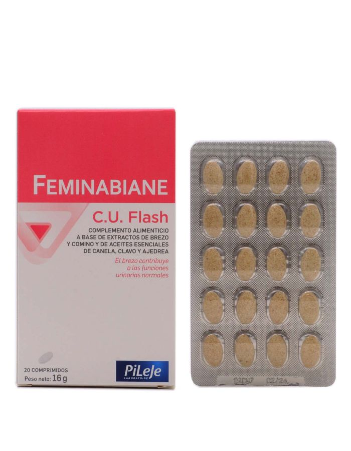 Feminabiane CU Flash 20 Comprimidos Pileje