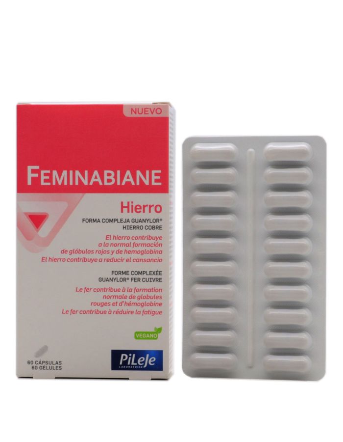 Feminabiane Hierro 60 Cápsulas Pileje