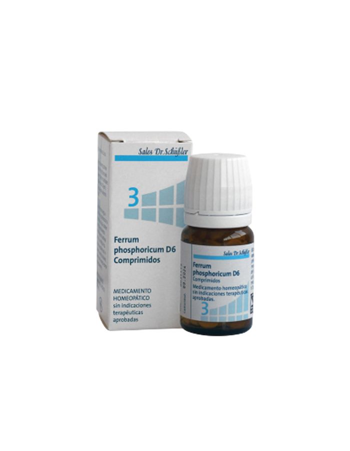 Ferrum Phosphoricum D6 Sal Nº3 80 Comprimidos DHU Sales Schussler