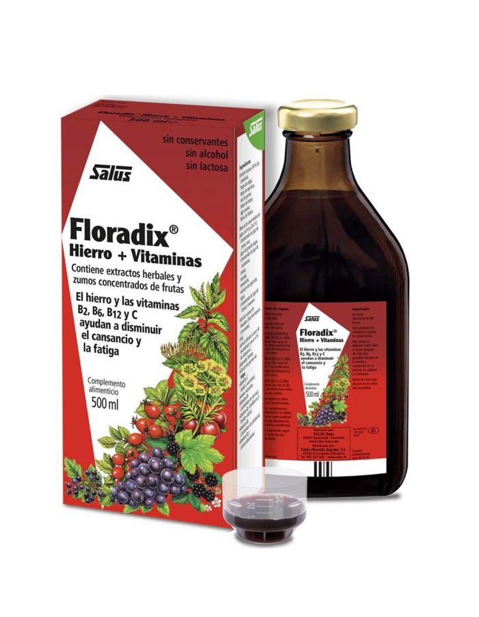 Floradix Hierro+Vitaminas 500ml 