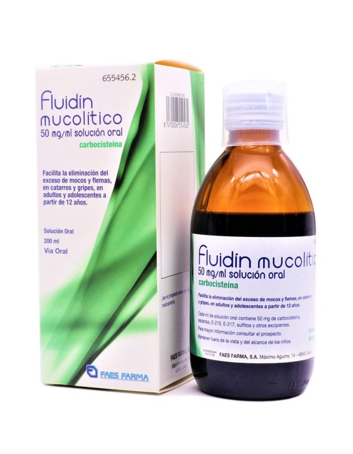 Fluidín Mucolítico 200ml Solución Oral-1