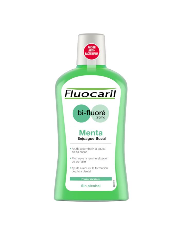 Fluocaril Enjuague Bucal Menta 500ml