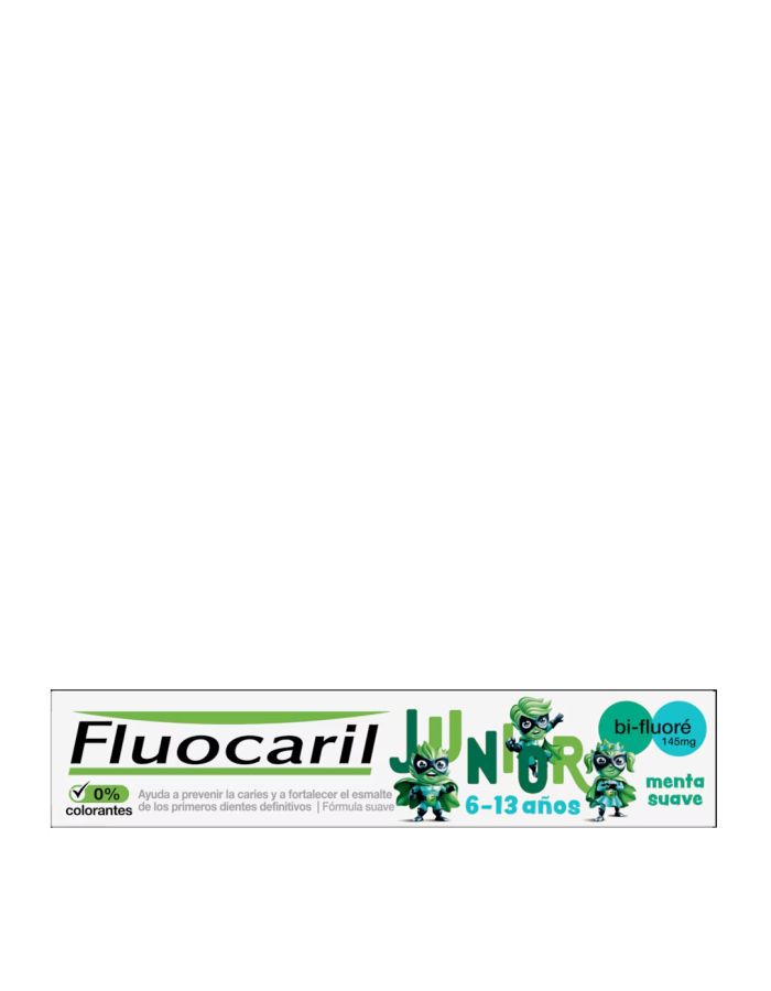 Fluocaril Junior Menta Suave 6-13 años 75ml            