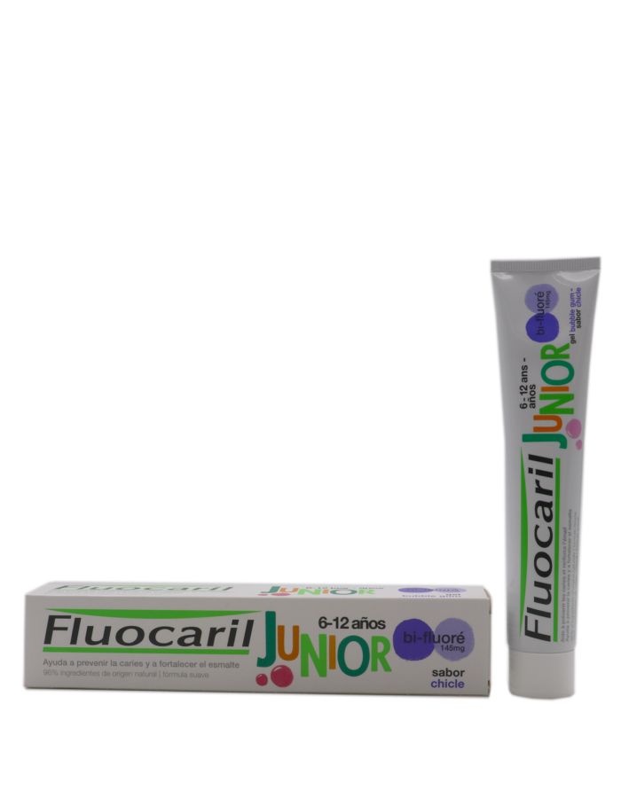 Fluocaril Junior Pasta Dental Sabor Chicle 6-12 Años 75ml