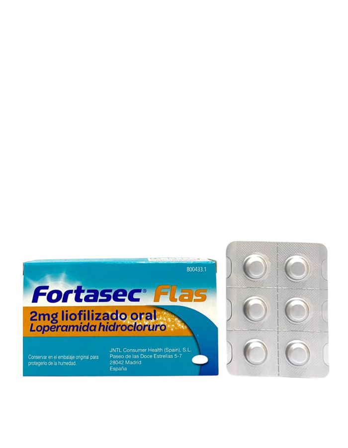 Fortasec Flas 12 Liofilizados Orales