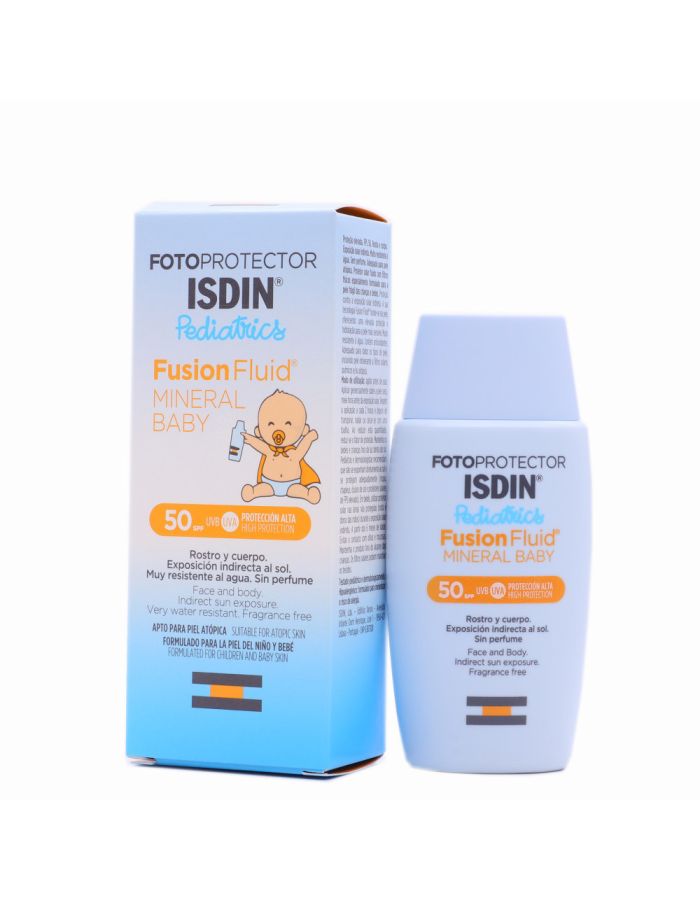 Isdin Fotoprotector Pediatrics Fusion Fluid Mineral Baby SPF50 50ml