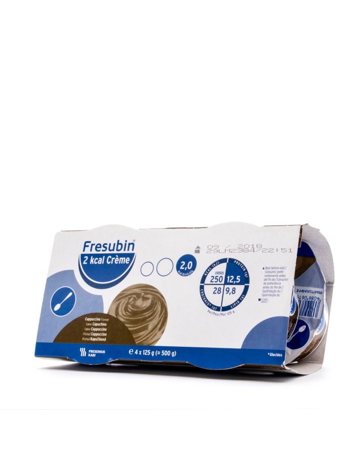 Fresubin Creme 2Kcal Sabor Capuchino 125g X 4 Tarros Fresenius Kabi 