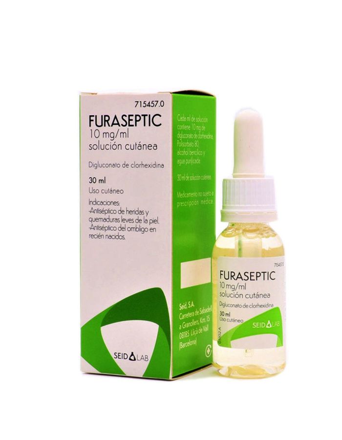 Furaseptic Gotas Solución Cutánea de Clohexidina 30ml