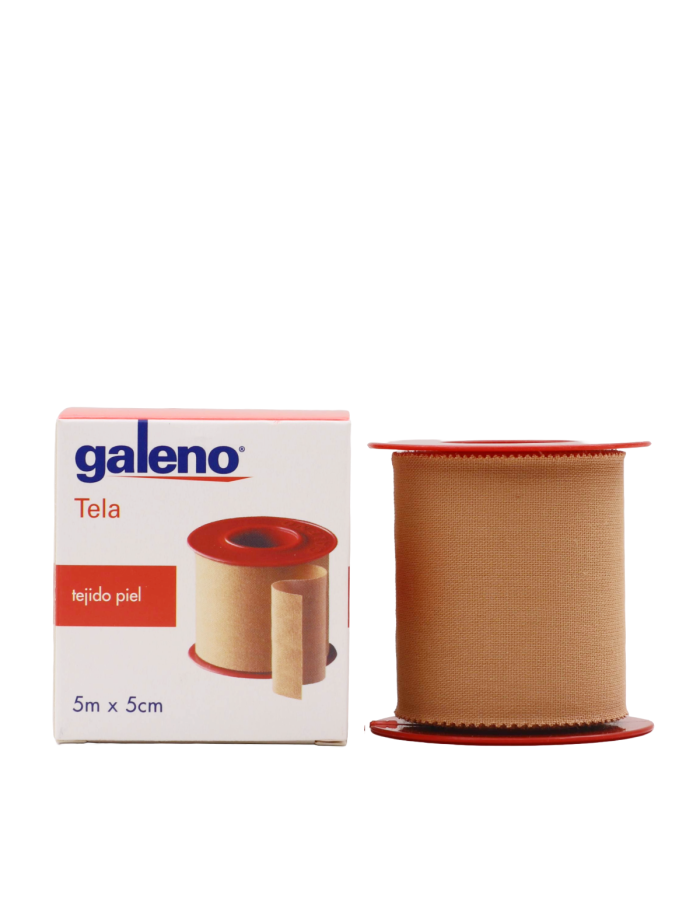 Galeno Esparadrapo Tela Color Piel 5m x 5cm